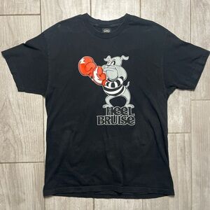 Heel bruise skateboarding shirt size large